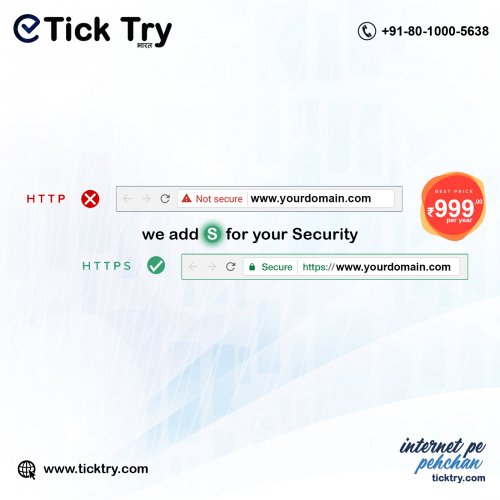 Your Security is our priority, SSL by TICK TRY